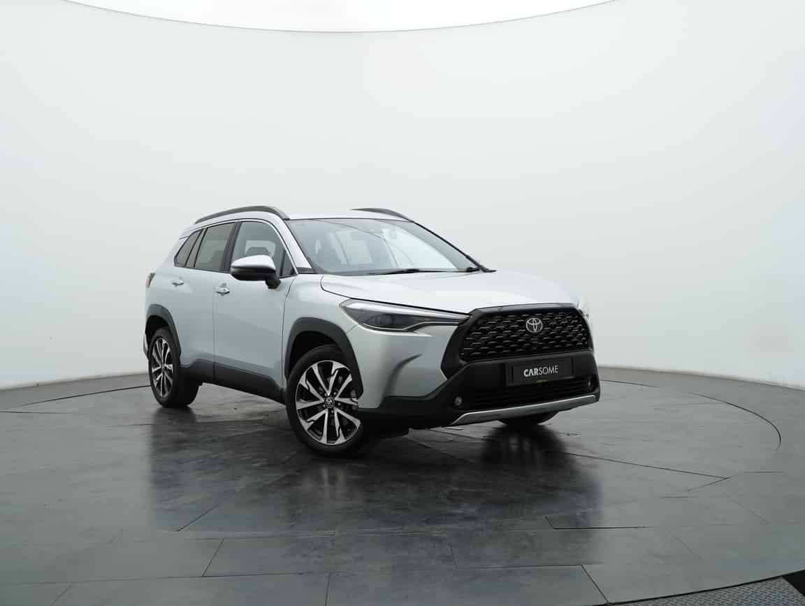 Toyota_Corolla Cross_2022_Silver_B2C_CARSOME