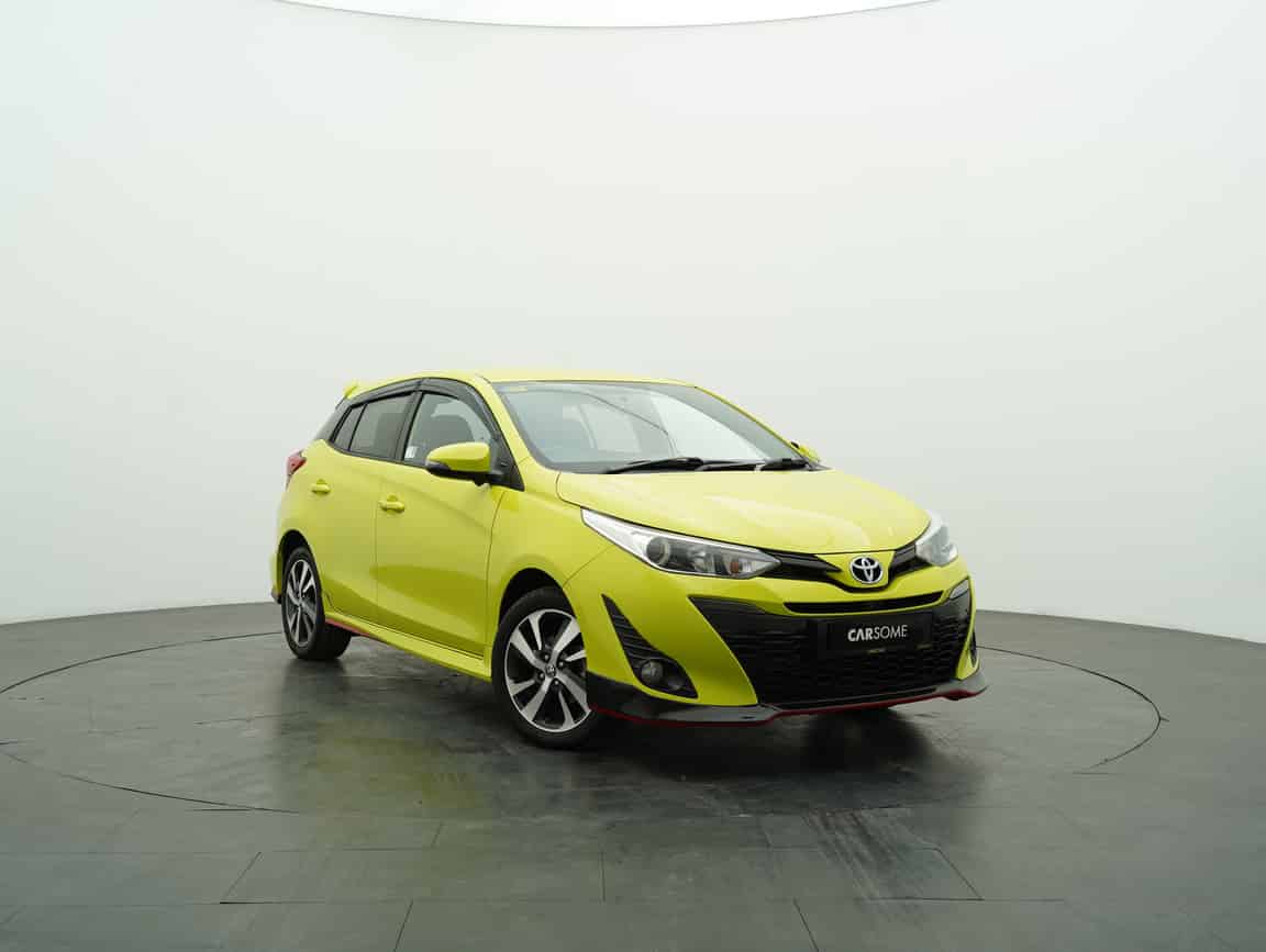 Toyota_Yaris_2019_Green_B2C_CARSOME