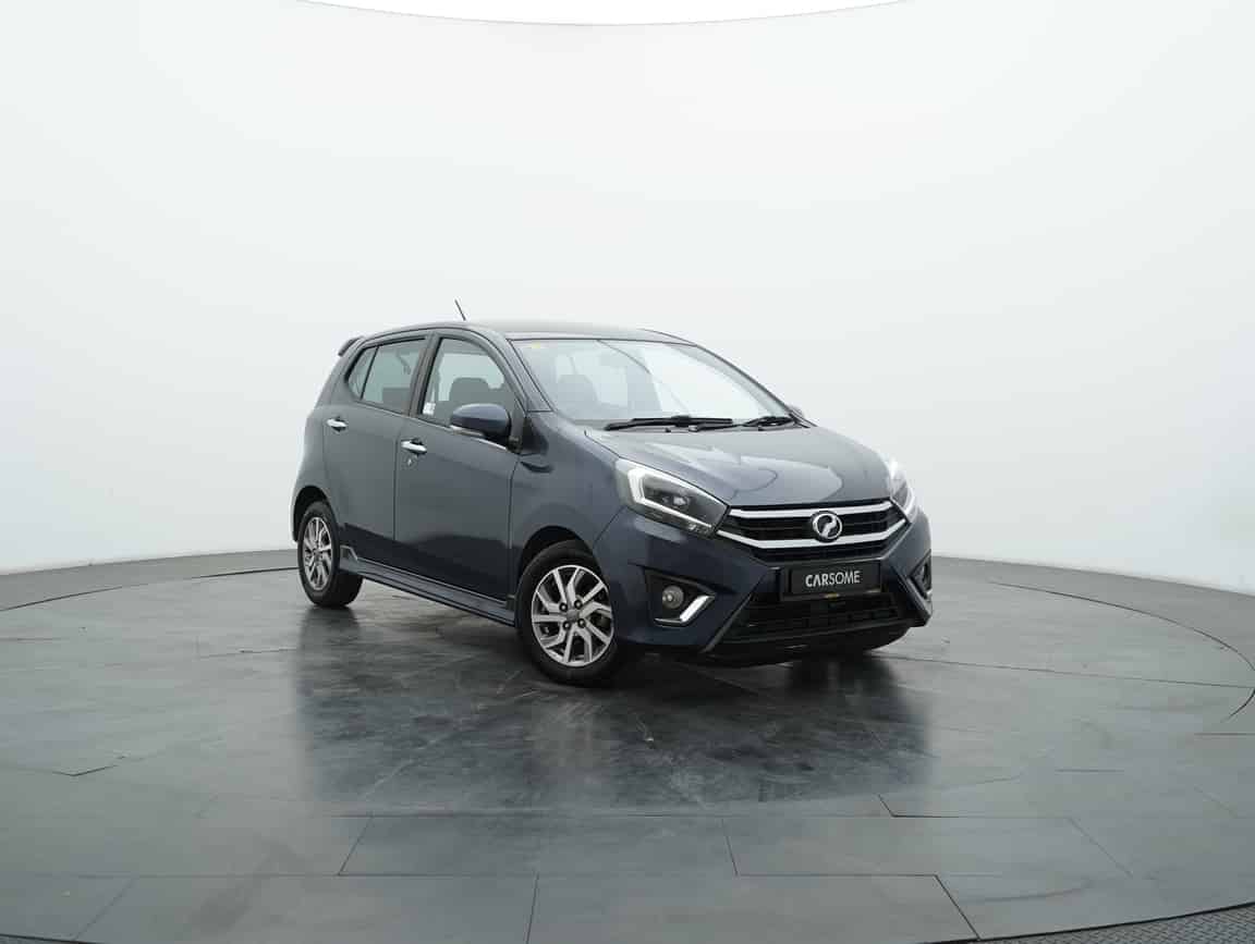 Perodua_AXIA_2019_Blue_B2C_CARSOME