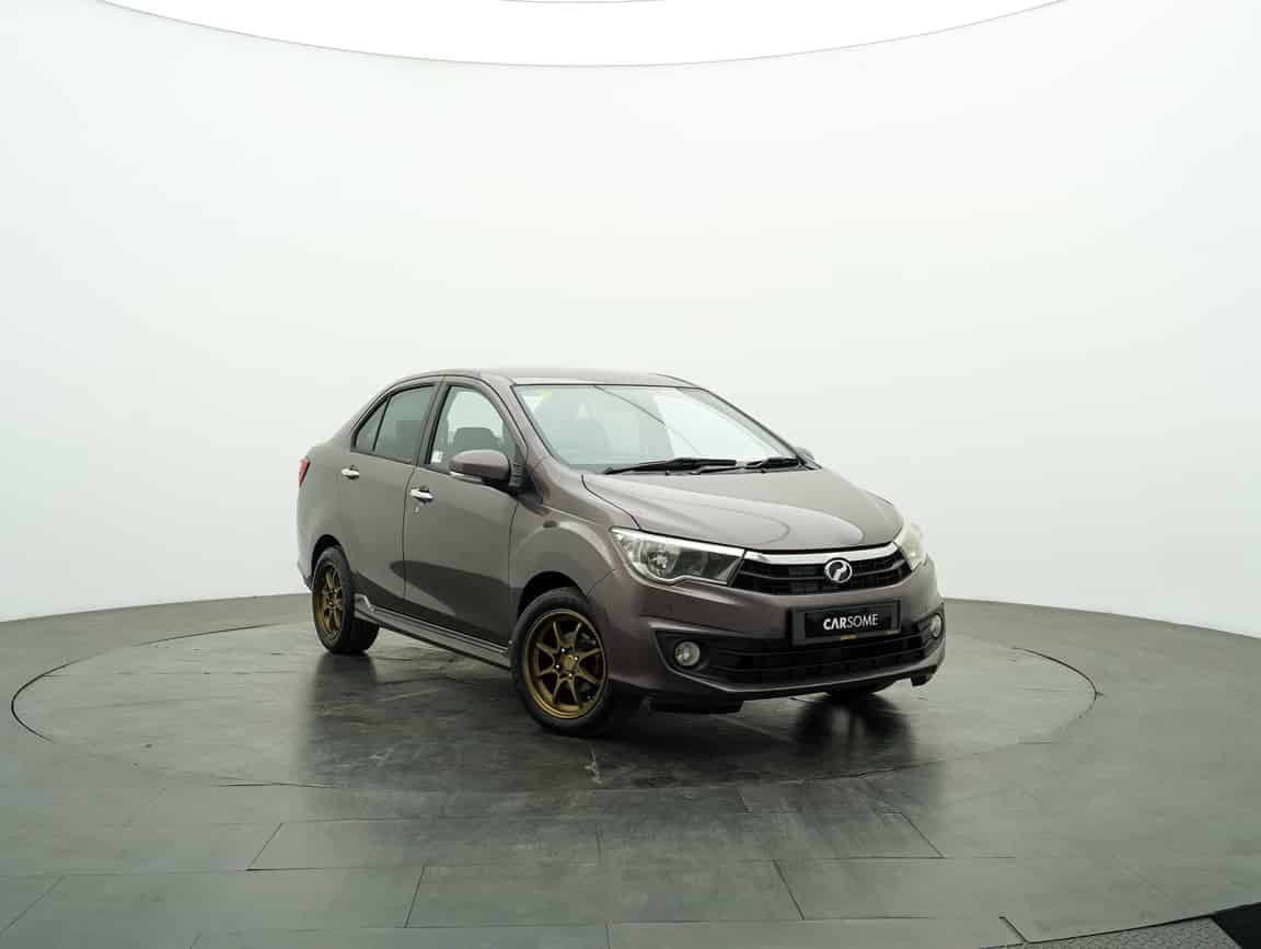 Perodua_Bezza_2018_Brown_B2C_CARSOME