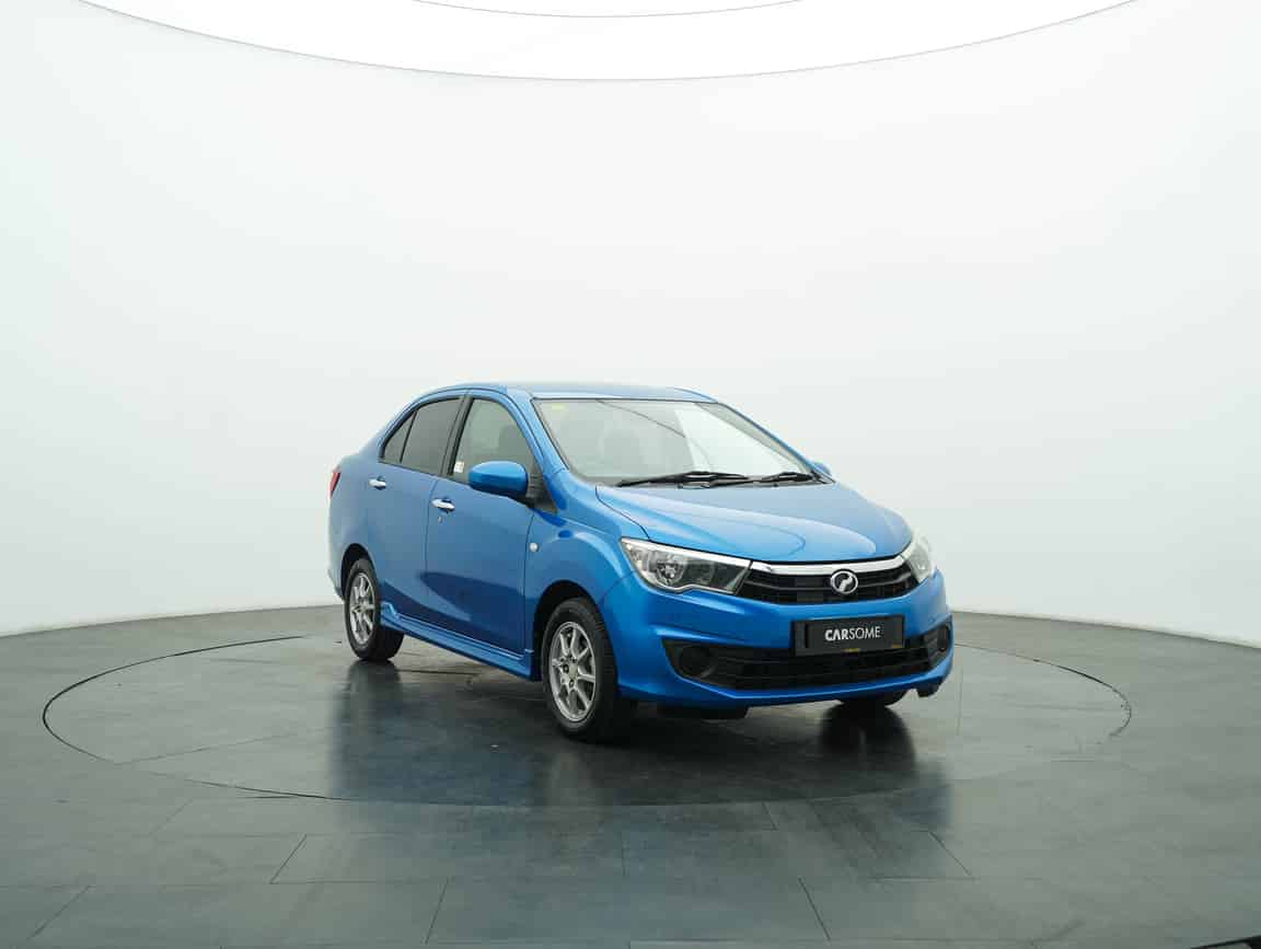 Perodua_Bezza_2018_Biru_B2C_CARSOME