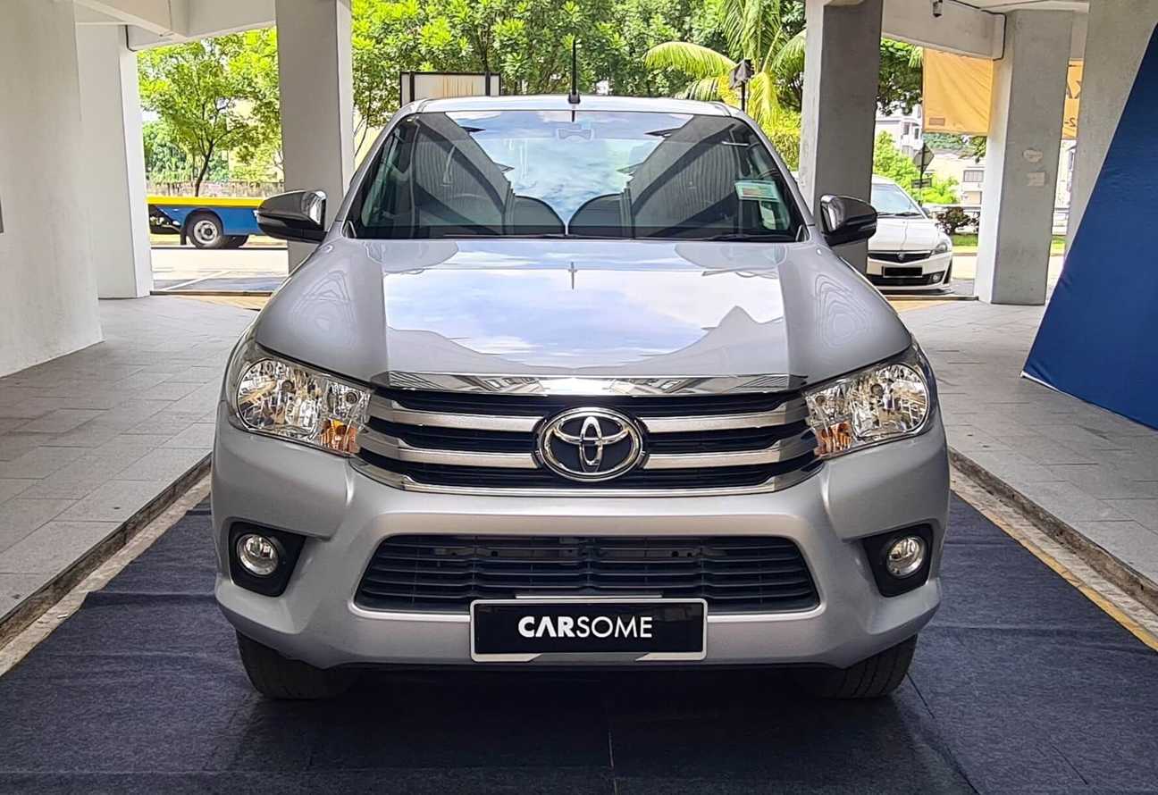 terpakai 2017 Toyota HILUX DOUBLE CAB G 4X4 2.4