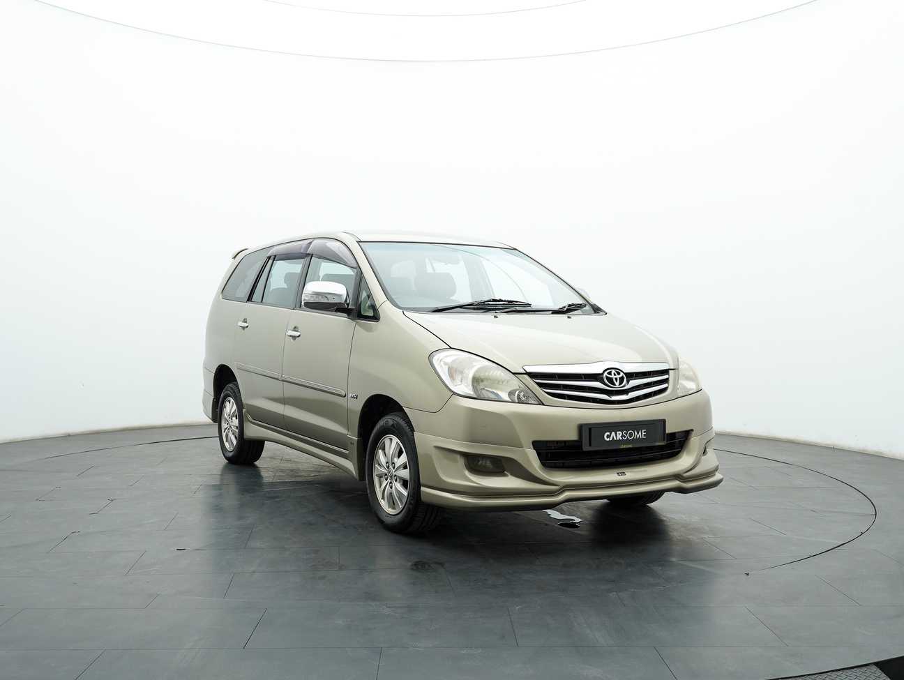 used 2011 Toyota Innova G 2.0