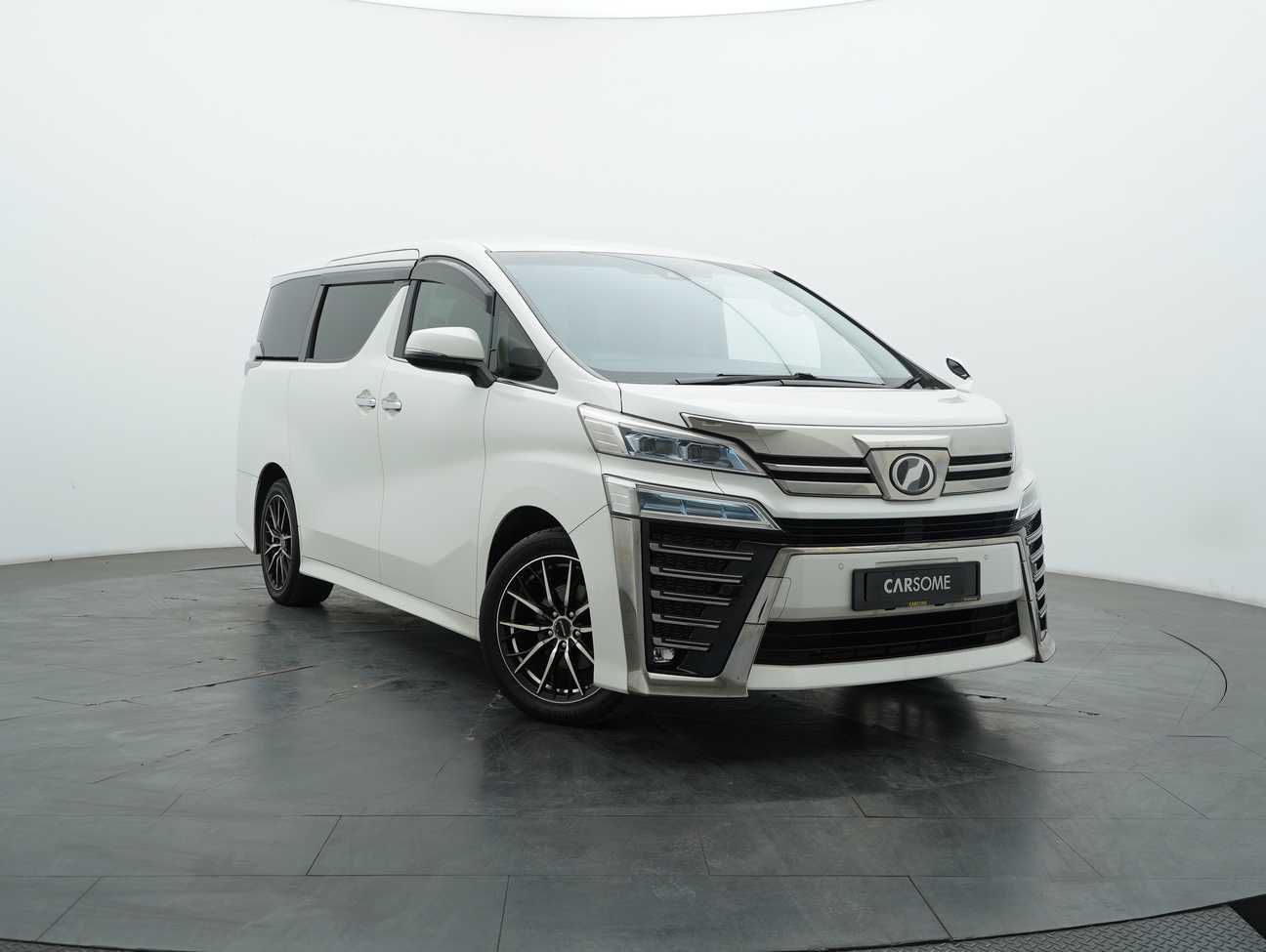terpakai 2019 Toyota Vellfire ZA 2.5
