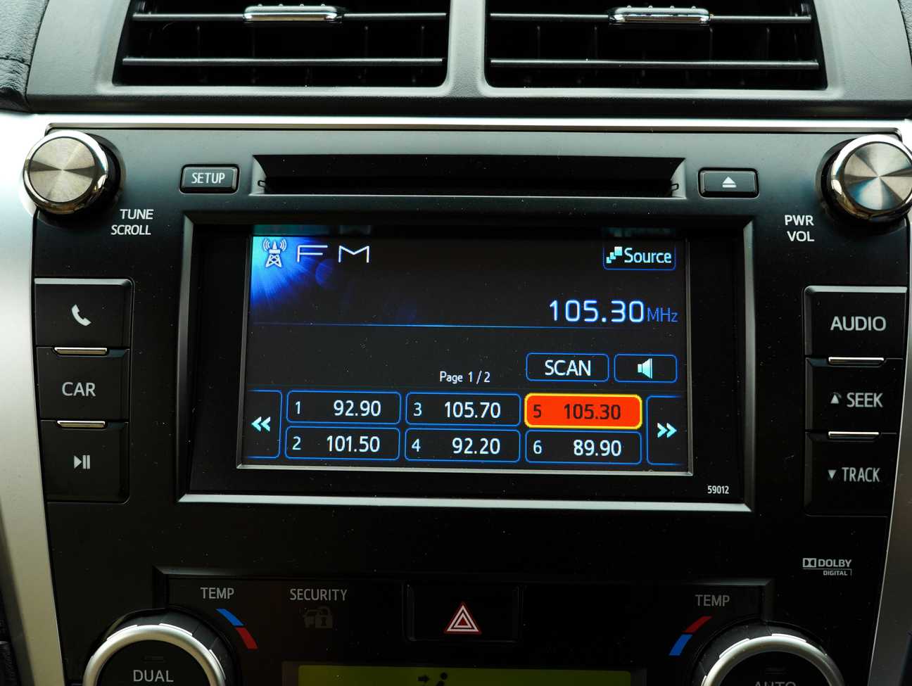 used 2012 Toyota Camry V 2.5