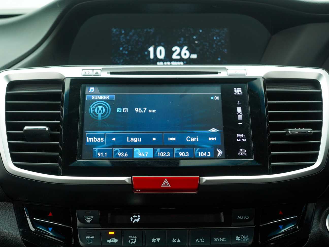 terpakai 2018 Honda Accord VTi-L 2.0