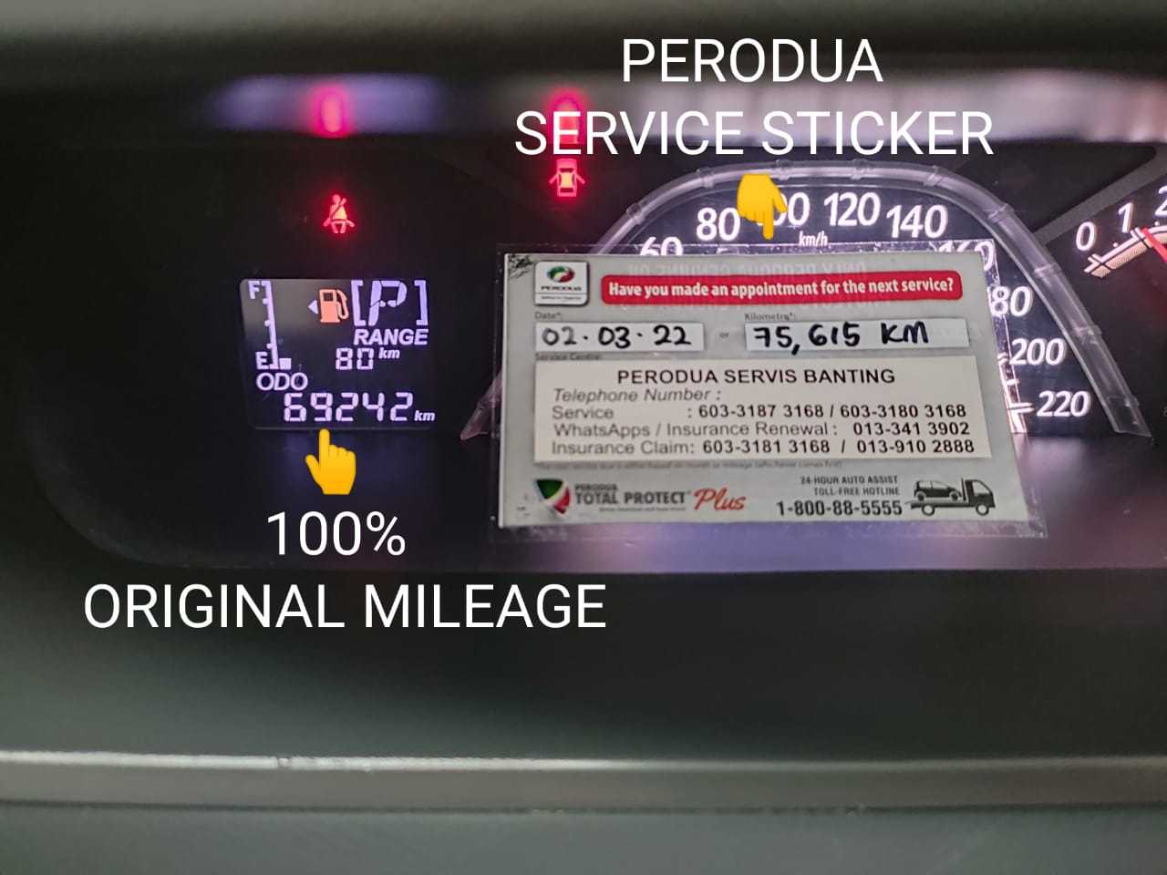 terpakai 2018 Perodua ALZA AV 1.5