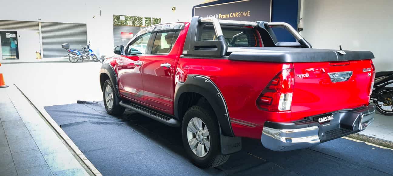 terpakai 2017 Toyota HILUX DOUBLE CAB G 4X4 2.4