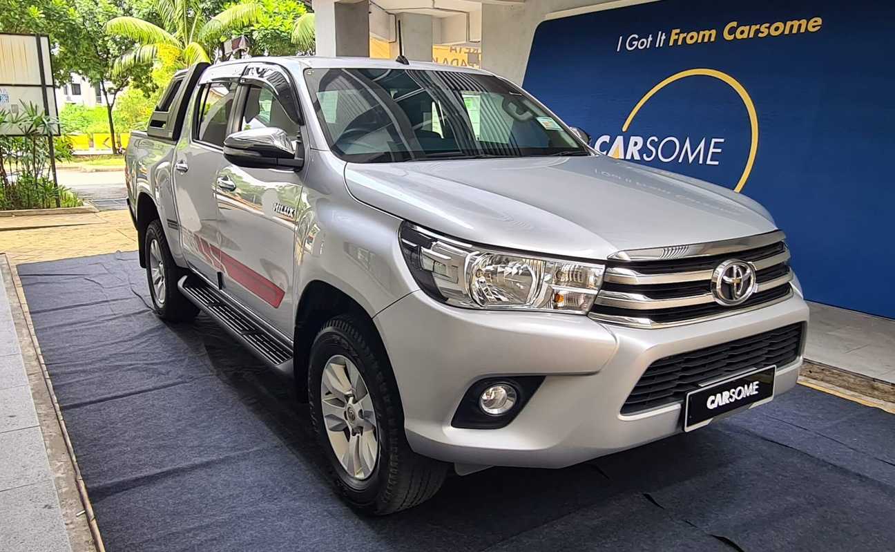 terpakai 2017 Toyota HILUX DOUBLE CAB G 4X4 2.4