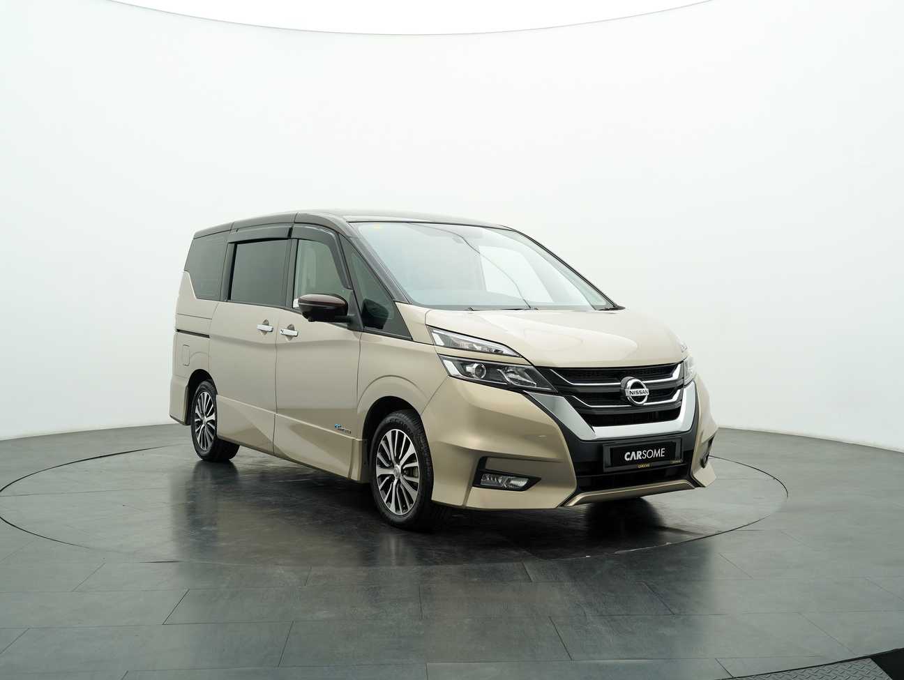 terpakai 2021 Nissan Serena S-Hybrid High-Way Star Two-Tone Color 2.0