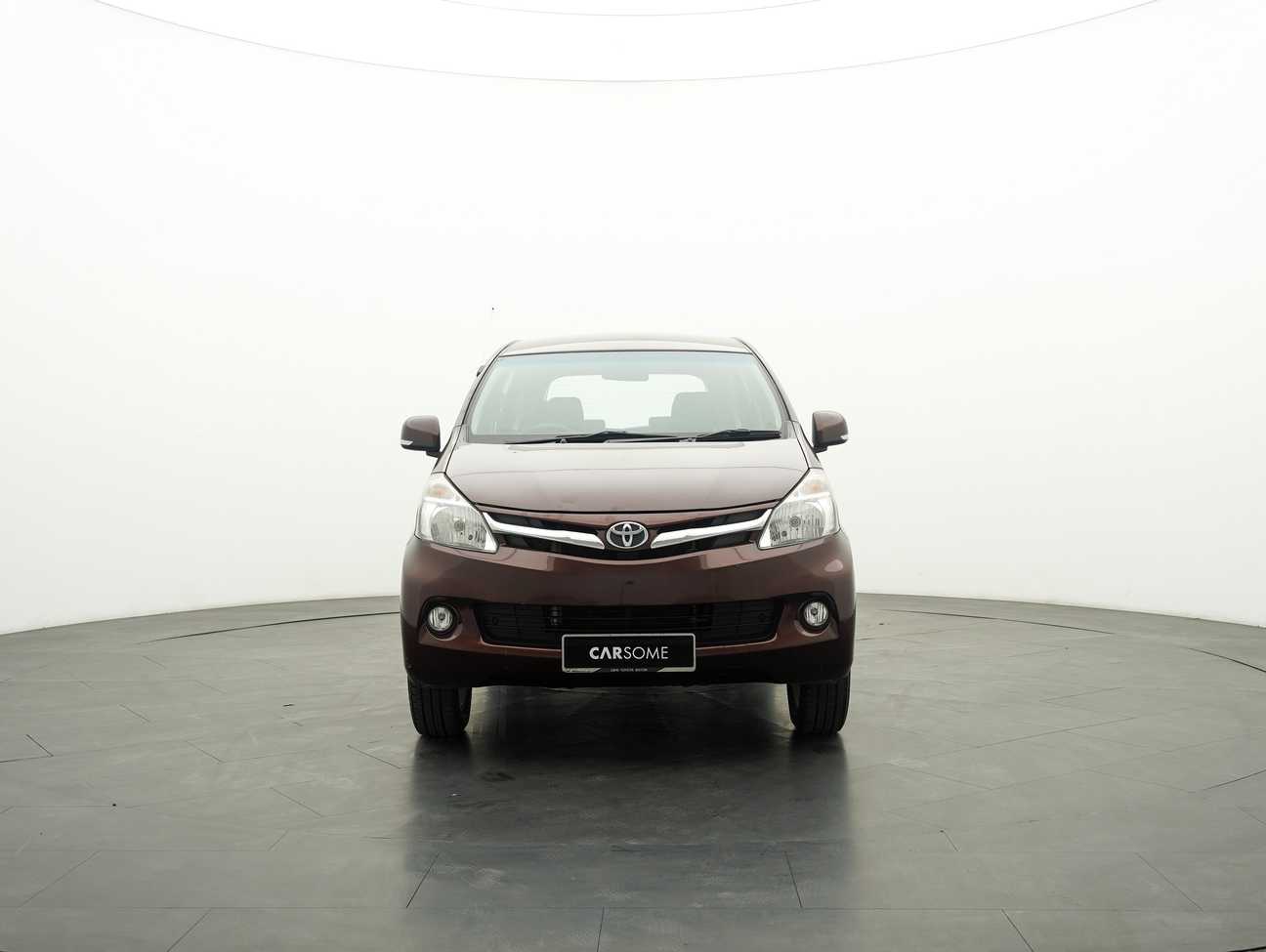 terpakai 2012 Toyota Avanza G 1.5