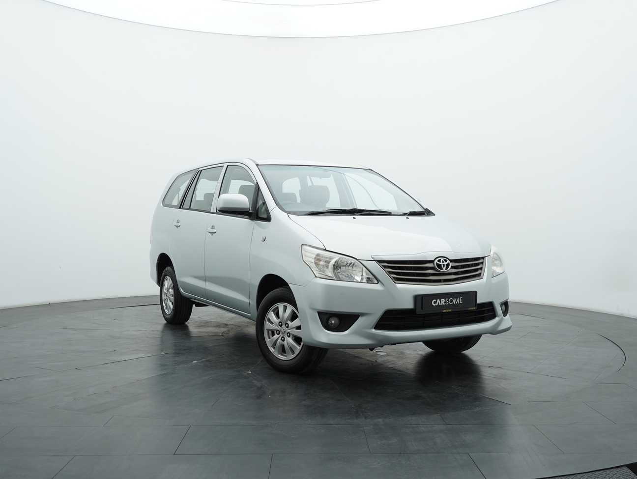 used 2012 Toyota Innova E 2.0