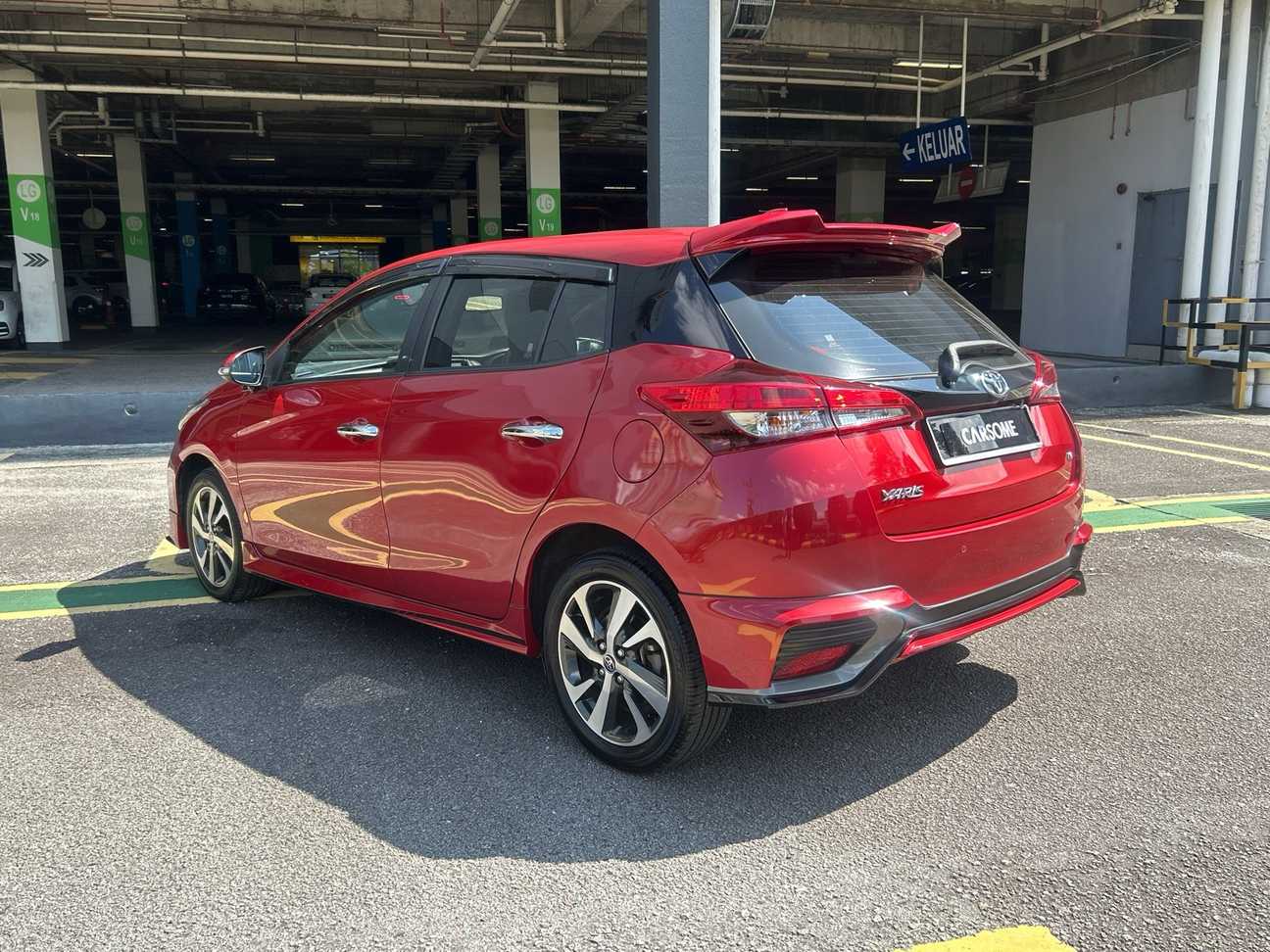terpakai 2021 Toyota Yaris G 1.5