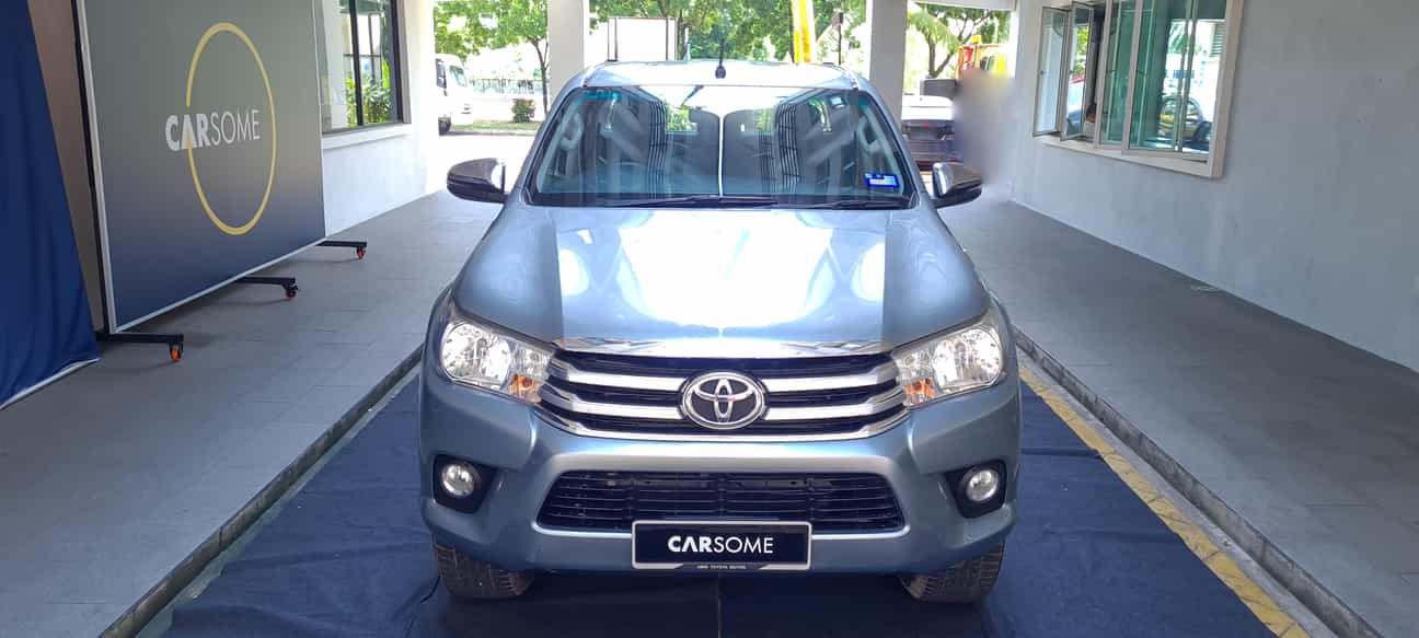 terpakai 2018 Toyota HILUX DOUBLE CAB G 4X4 2.4