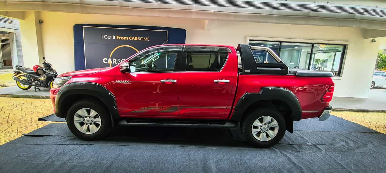 terpakai 2017 Toyota HILUX DOUBLE CAB G 4X4 2.4